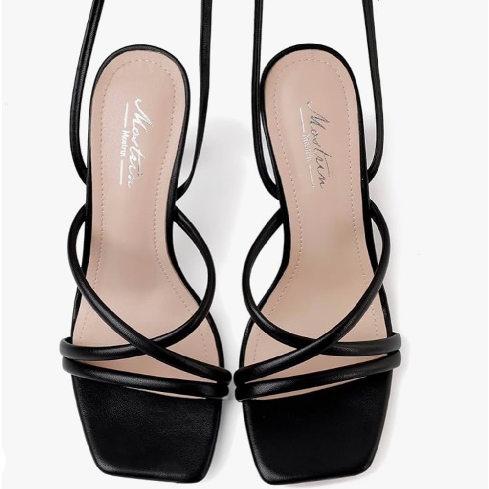 Mostrin Strappy Stiletto Heels NWOT